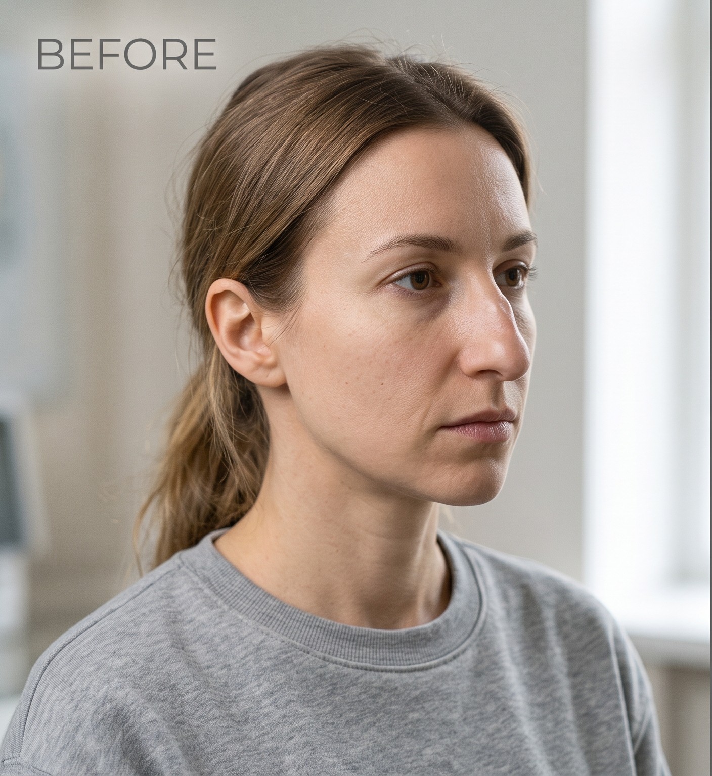 Rhinoplasty — Before